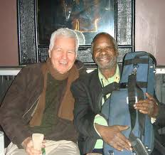Drummer Jimmy Ryan with his late Bop City cohort, the legendary alto player Bishop Norman Williams